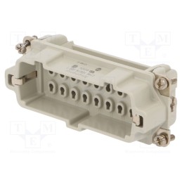 1 pcs x AMPHENOL - C14610A0160001 - Connector: HDC, contact insert, male, C146,heavy|mate E, PIN: 16