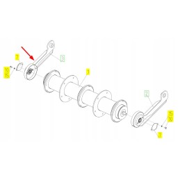 101925349 tilt conveyor roller support