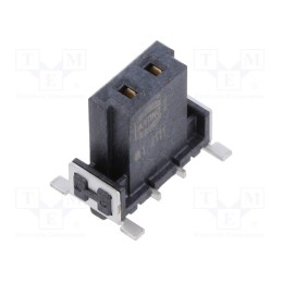 1 pcs x HARTING - 15620022601333 - Connector: PCB to PCB, female, PIN: 2, 2.54mm, har-flex® Power