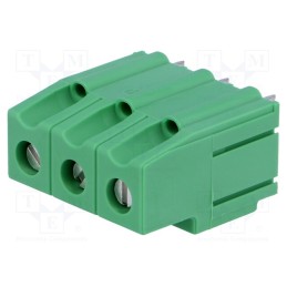 1 pcs x PHOENIX CONTACT - MKDSP 10N/ 3-10,16 1774137 - PCB terminal block, angled 90°, 10.16mm, ways: 3, on PCBs, tinned