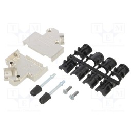 1 pcs x FISCHER ELEKTRONIK - 10162834 - Enclosure: for D-Sub connectors, D-Sub 15pin,D-Sub HD 26pin