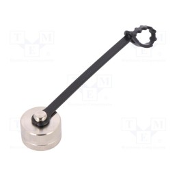 1 pcs x AMPHENOL - C09100U0001202U - Accessories: protection cover, C091A,C091D, Mat: metal