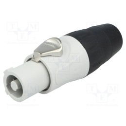 1 pcs x AMPHENOL - HP-3-FG - Plug, circular, female, PIN: 3, for cable, 25A, thermoplastic, HP