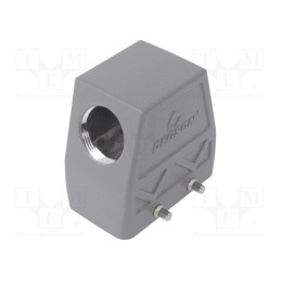 1 pcs x DEGSON ELECTRONICS - D10B-SEH-4G-PG21 - Enclosure: for HDC connectors, size D10B, for cable, angled, PG21