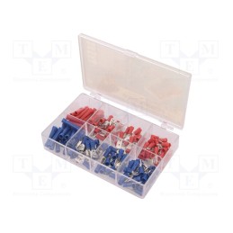 1 set x NINIGI - ST-ASS-150 - Kit: connectors, insulated, 150pcs.