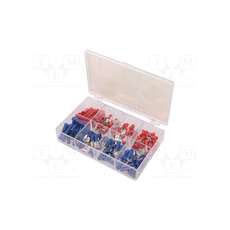 1 set x NINIGI - ST-ASS-150 - Kit: connectors, insulated, 150pcs.