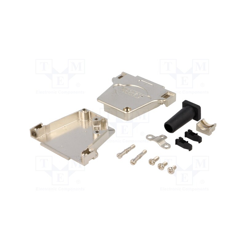 1 pcs x CONNFLY - DS1047-02-25M2BS - Enclosure: for D-Sub connectors, D-Sub 25pin,D-Sub HD 44pin