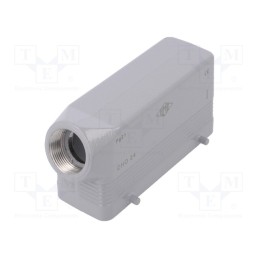 1 pcs x ILME - CHO 24 - Enclosure: for HDC connectors, C-TYPE, size 104.27, PG21, angled