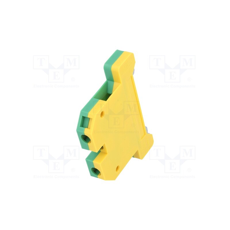 1 pcs x WEIDMu00dcLLER - 0661260000 EK 6/35 - Splice terminal: rail, 6mm2, ways: 1, terminals: 2, yellow-green