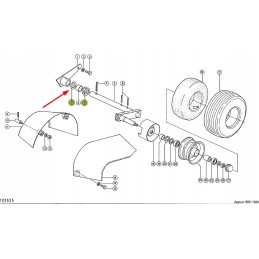 236859 0 round flat washer 36 x 52 x 3