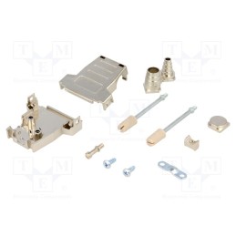1 pcs x Amphenol Communications Solutions - L17DSSK15TM-L-U - Enclosure: for D-Sub connectors, D-Sub 15pin,D-Sub HD 26pin