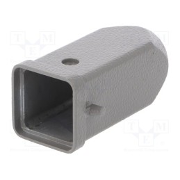 1 pcs x TE Connectivity - H3A-MTG-M20 - Enclosure: for HDC connectors, HDC, size 1, Locking: for latch