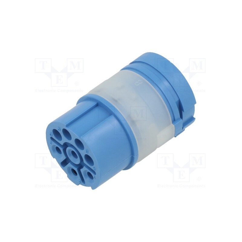 1 pcs x HARTING - 9156083101 - Connector: M23, contact insert, PIN: 8(4+4), female, crimped