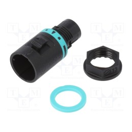 1 pcs x TECHNO - THB.381.L3E - Connector: AC supply, screw terminal, male, TH381, 0.25÷1mm2, 400V