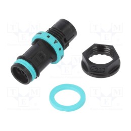 1 pcs x TECHNO - THB.381.M3E - Connector: AC supply, screw terminal, female, TH381, 0.25÷1mm2