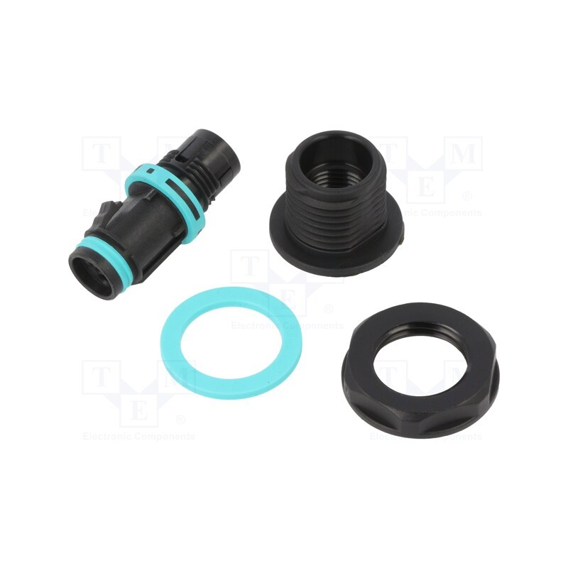 1 pcs x TECHNO - THB.381.P3E - Connector: AC supply, screw terminal, female, TH381, 0.25÷1mm2