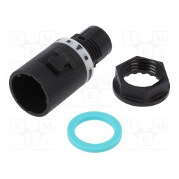 1 pcs x TECHNO - THB.381.L3A - Connector: AC supply, screw terminal, male, TH381, 0.25÷1mm2, 400V