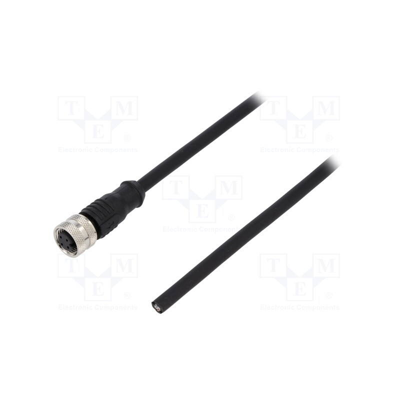 1 pcs x DEGSON ELECTRONICS - PM-M12A-04P-FF-SL8B01-00A(H) - Plug, M12, PIN: 4, female, A code-DeviceNet / CANopen, IP65,IP67