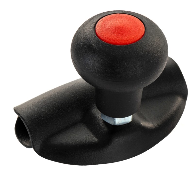 Straight steering knob g1pr black combine