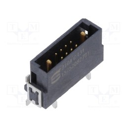 1 pcs x HARTING - 15752082701333 - Connector: PCB to PCB, male, PIN: 10(2+8), har-flex® Hybrid