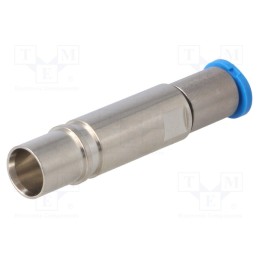 1 pcs x HARTING - 9140006453 - Contact, female, Han-Modular®, pipe OD Ø3mm, brass, max.10bar