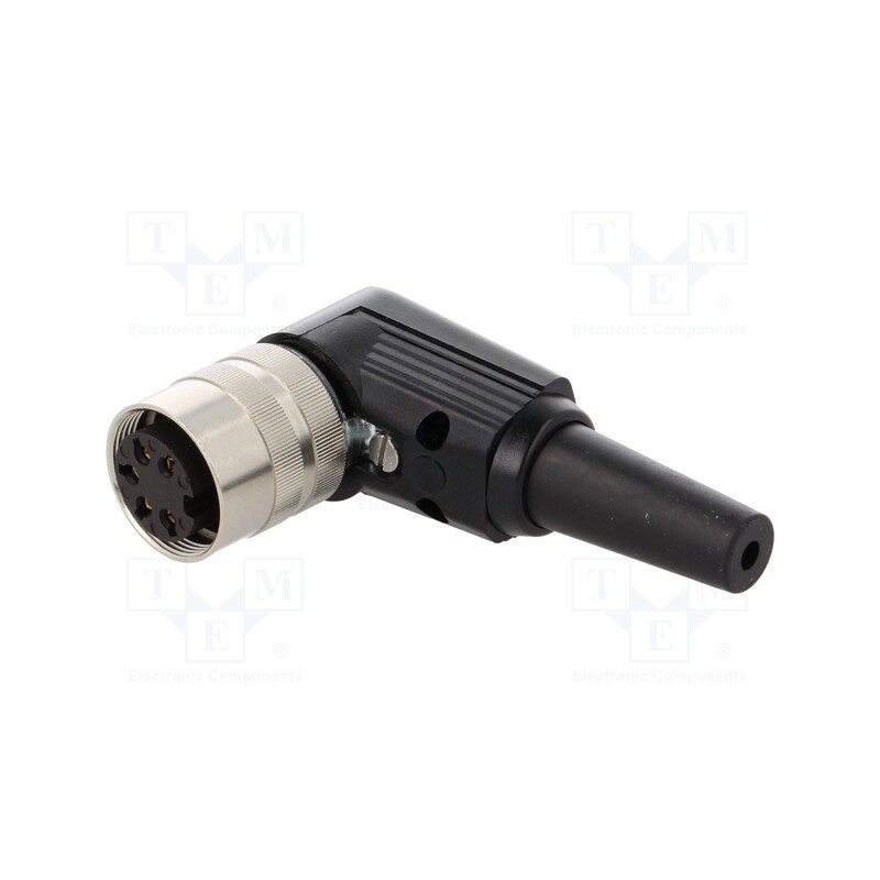 1 pcs x LUMBERG - WKV 50/6 - Connector: M16, plug, female, soldering, for cable, PIN: 5, 5A, 250V