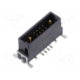 1 pcs x HARTING - 15722082601333 - Connector: PCB to PCB, male, PIN: 10(2+8), har-flex® Hybrid, SMT