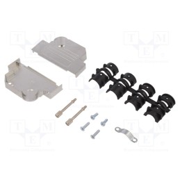 1 pcs x ENCITECH - 6560-0106-15 - Enclosure: for D-Sub connectors, D-Sub 50pin,D-Sub HD 78pin