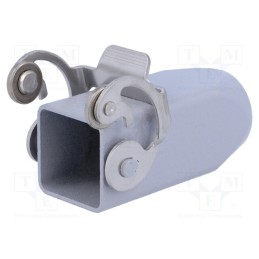1 pcs x ILME - MKAX VG20 - Enclosure: for HDC connectors, CKA, size 21.21, with INOX latch