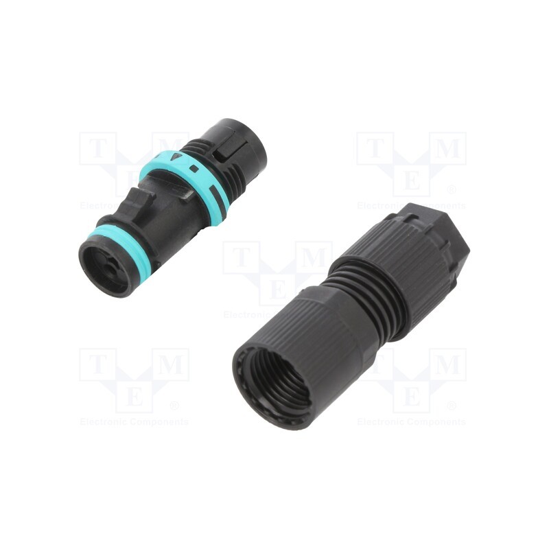 1 pcs x TECHNO - THB.381.B3E - Connector: AC supply, screw terminal, female, TH381, 7÷8mm, 400V