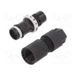 1 pcs x TECHNO - THB.381.B3A - Connector: AC supply, screw terminal, female, TH381, 7÷8mm, 400V