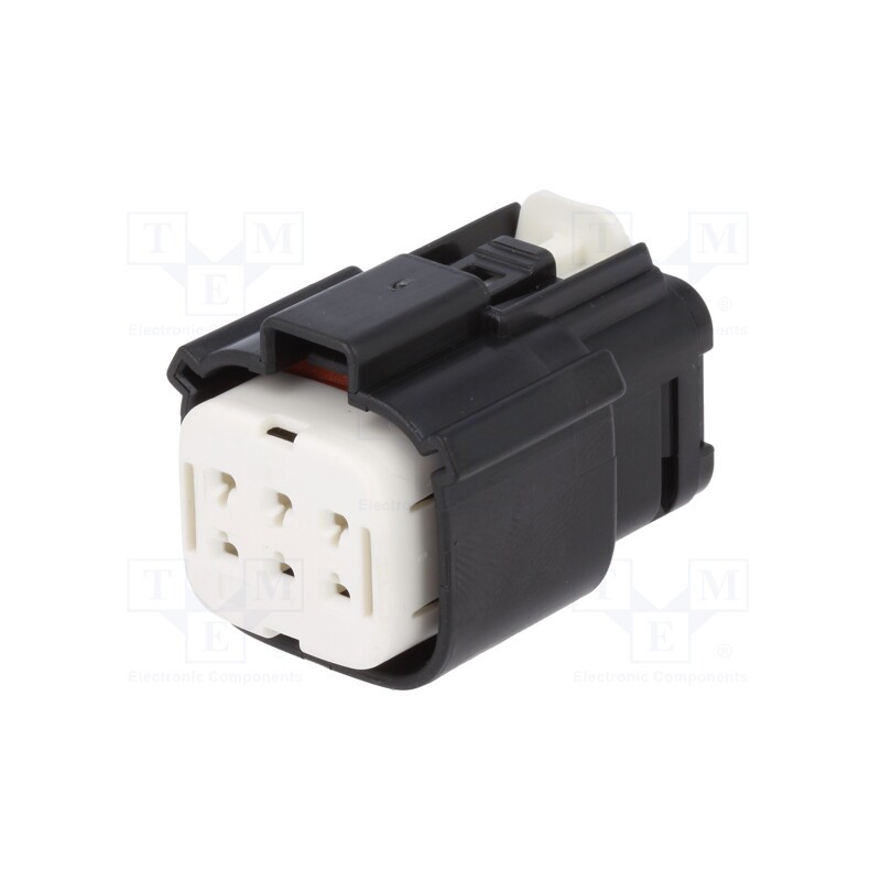 1 pcs x MOLEX - 194180011 - Connector: automotive, MX150L, female, plug, for cable, PIN: 6, IP67