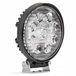 Halogen searchlight work lamp 9x LED 12 24v 110mm