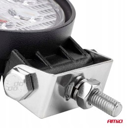 Halogen searchlight work lamp 9x LED 12 24v 110mm