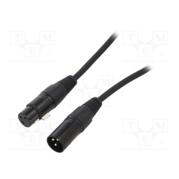 1 pcs x CLIFF - FC619103 - Male-female, PIN: 3, Cable: XLR-XLR, 3m