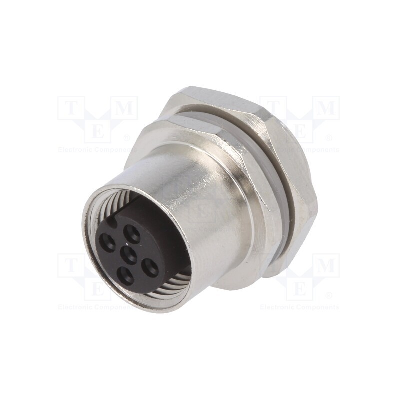 1 pcs x TE Connectivity - T4133012031-000 - Socket, M12, PIN: 3, female, A code-DeviceNet / CANopen, soldering