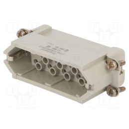 1 pcs x AMPHENOL - C14610A0255002 - Connector: HDC, contact insert, male, C146,heavy|mate D, PIN: 25