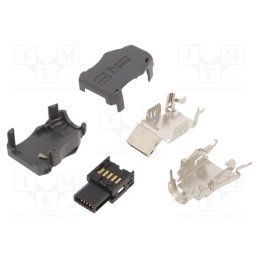 1 pcs x HARTING - 09451819000XL - Connector: ix Industrial, plug, ix Industrial®, female, PIN: 10, B