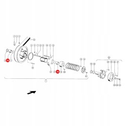 Claas variator sleeve 603271 0 units