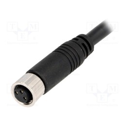 1 pcs x AMPHENOL LTW - 8-03AFFM-SL7A01 - Connector: M8, 1m, female, PIN: 3, straight, plug, 3A, IP67, 60V
