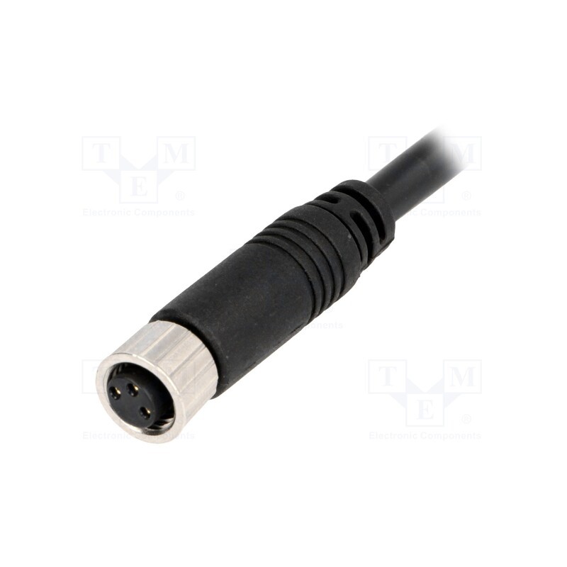 1 pcs x AMPHENOL LTW - 8-03AFFM-SL7A01 - Connector: M8, 1m, female, PIN: 3, straight, plug, 3A, IP67, 60V