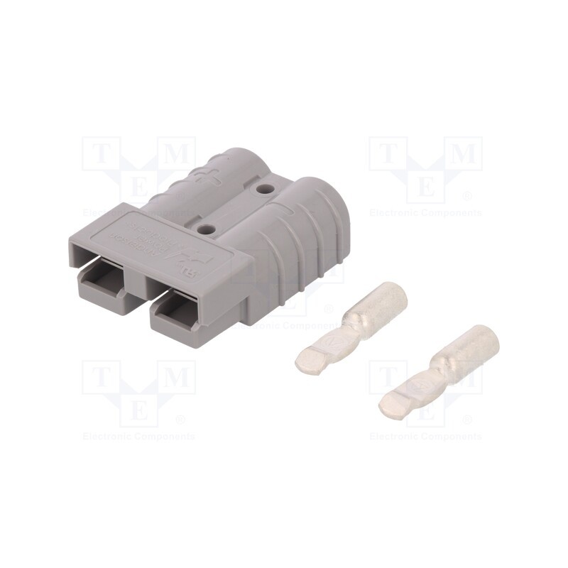 1 pcs x ANDERSON POWER PRODUCTS - 6319G1 - Plug, wire-wire, SB50, hermaphrodite, PIN: 2, for cable, crimped
