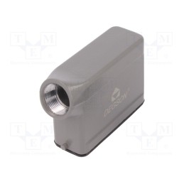 1 pcs x DEGSON ELECTRONICS - D16A-SE-2G-PG16 - Enclosure: for HDC connectors, size D16A, for cable, for latch
