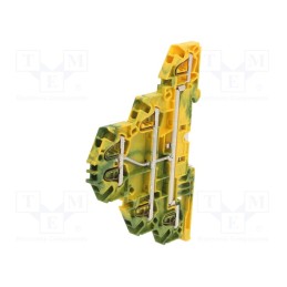 1 pcs x TE Connectivity - 1SNK705550R0000 (ZK2.5-T1-PE) - Splice terminal: rail, 0.2÷2.5mm2, ways: 1, terminals: 6, SNK