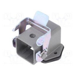1 pcs x TE Connectivity - H3A-MAGS - Enclosure: for HDC connectors, HDC, size 1, Locking: with latch