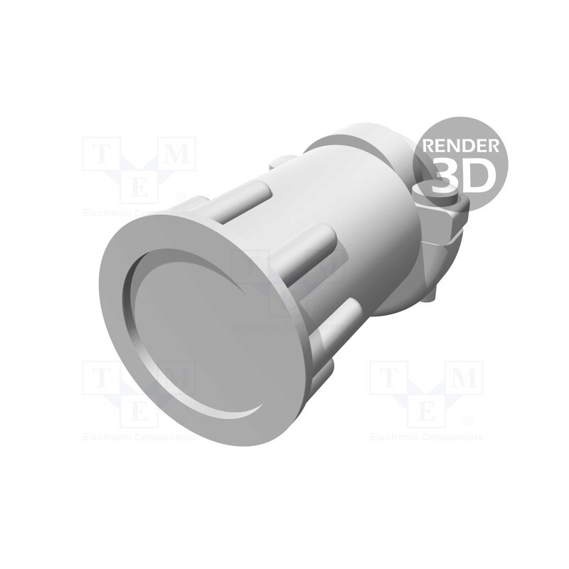 1 pcs x TE Connectivity - 206358-5 - Cable hood and fastener, CPC, size 11, 11.5mm, straight