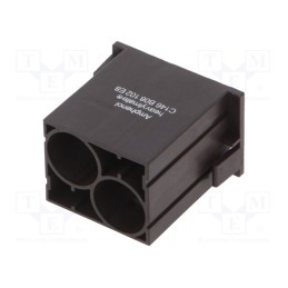 1 pcs x AMPHENOL - C146B08102E8 - Connector: HDC, module, female, C146,heavy|mate M,Quintax, PIN: 2