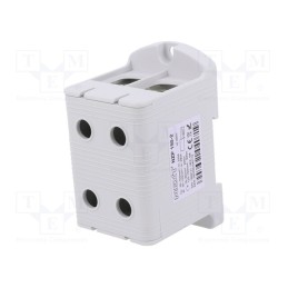1 pcs x POKu00d3J - B11-32E8 - Splice terminal: rail, 150mm2, ways: 1, terminals: 2, grey, TS35