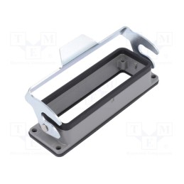 1 pcs x DEGSON ELECTRONICS - D24B-BK-1L - Enclosure: for HDC connectors, size D24B, for latch, straight