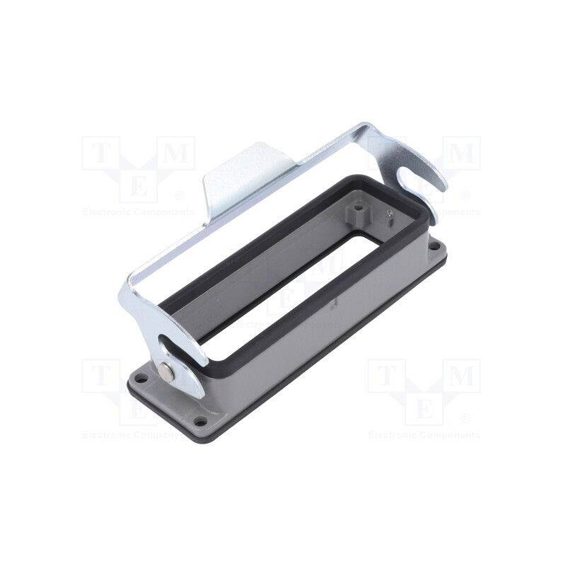 1 pcs x DEGSON ELECTRONICS - D24B-BK-1L - Enclosure: for HDC connectors, size D24B, for latch, straight